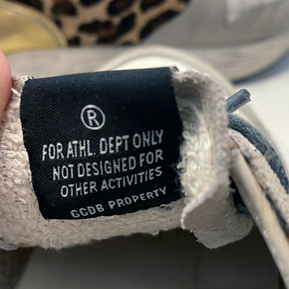 Authentic Golden Goose Leopard Calf Running Sneakers EU Size 38 US Size 7 / 7.5 - Picture 14 of 16
